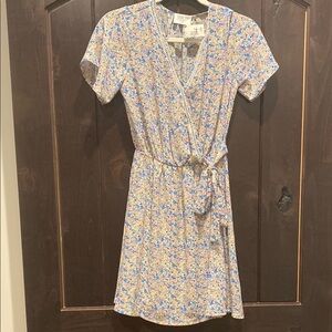 Floral Wrap Dress